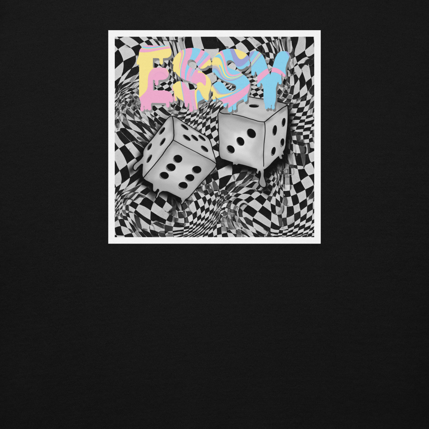 The ESSY Drip Noir Hoodie
